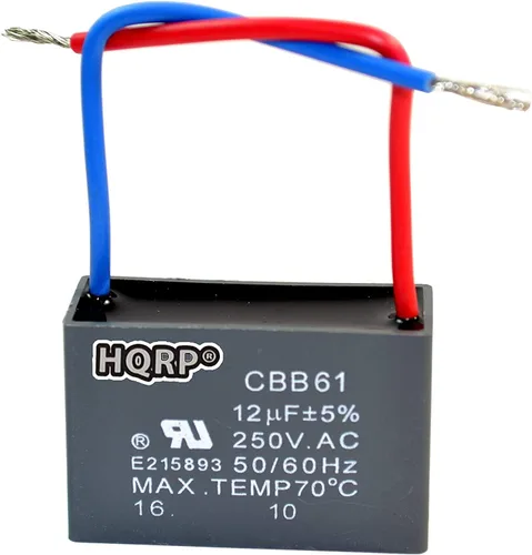 Vista 11 de HQRP Condensador de ventilador de techo CBB61 1uf+2uf de 3 cables listado UL