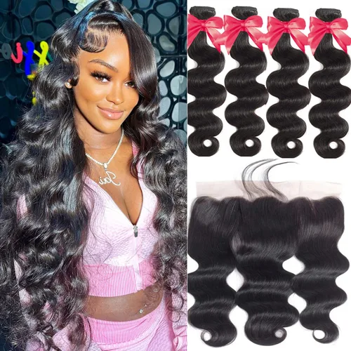 Vista 23 de Paquetes de Cabello Humano de Ondas Profundas （12 14 16 ）12A 100% Sin Procesar Cabello Humano Virgen Brasileño Profundo Rizado Tejido de Cabello