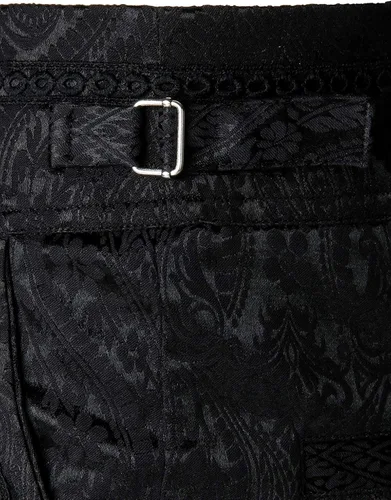 Vista 6 de VATPAVE - Pantalones góticos para hombre, pantalones de disfraz steampunk victorianos