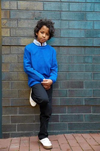 Vista 8 de French Toast - Pantalón de cintura ajustable y de corte holgado para niño (estándar y husky)
