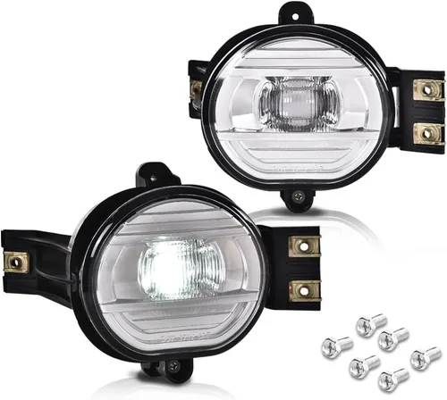 Vista 17 de PIT66 Luces antiniebla, compatibles con Dodge Dakota 1997-2000/lámpara antiniebla Durango 1998-2000, transparente