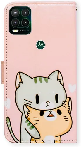 Vista 7 de Bcov Funda para Moto G Stylus 5G (no compatible con G Stylus 4G), funda de piel con tapa y ranura para tarjeta y soporte para Motorola Moto G Stylus