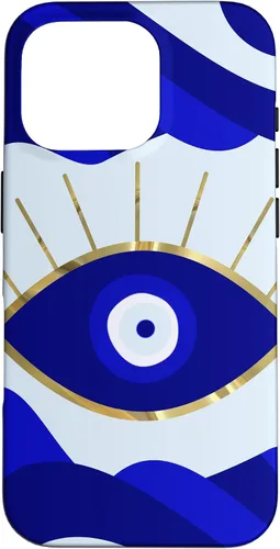 Vista 20 de Funda para iPhone 13 Pro Max Lava All Seeing Blue Evil Eye