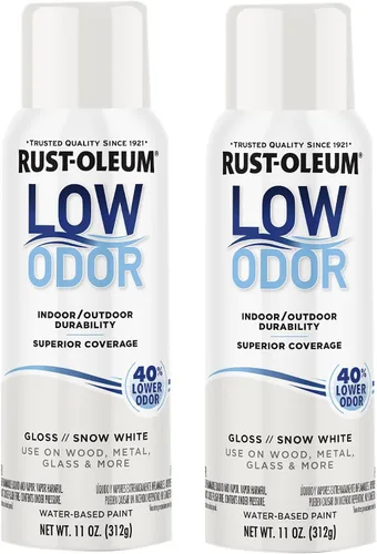 Vista 30 de Rust-Oleum - Pintura en aerosol prémium de bajo olor, gris ancla brillante Olor 40% menor que las pinturas en aerosol tradicionales, durabilidad