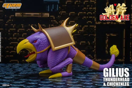 Vista 6 de Storm Collectibles Storm COLL Hacha dorada GILIUS Thunderhead & Chicken L 1/12 AF
