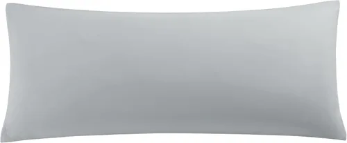 Vista 15 de uxcell Funda de almohada corporal de microfibra suave con cierre de cremallera, fundas de almohada largas para almohadas corporales, tejido de 90