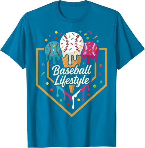 Vista 63 de Baseball Life Style Camiseta
