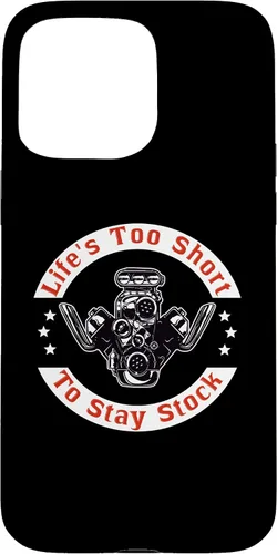 Vista 27 de iPhone 13 Pro Max Life es demasiado corta para mantenerse en stock - Drag Racing Muscle Car V8 Case