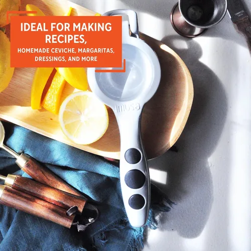 Vista 7 de Imusa Estados Unidos, limón gris/exprimidor de lima, talla única, plata (J100-00290)