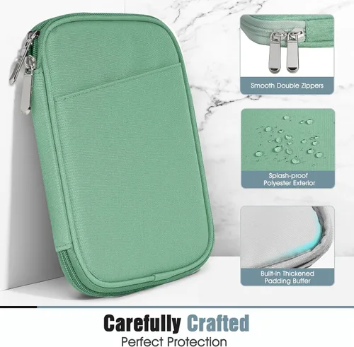 Vista 4 de TiMOVO Funda protectora para tablet de 6 a 7 pulgadas para libros electrónicos Paperwhite/Colorsoft Signature Edition, funda protectora con bolsillo