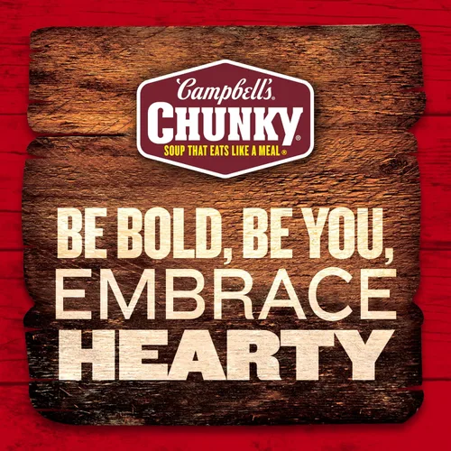 Vista 8 de Sopa Chunky de Campbell’s, sopa de vacuno con verduras del campo, lata de 18.8 Oz