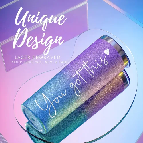 Vista 2 de Onebttl Regalos inspiradores para mujeres, You Got This, promoción de trabajo motivacional, regalos de felicitaciones para mujeres, amigos, nueva