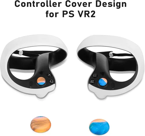 Vista 6 de Funda protectora para PSVR2, carcasa VR, funda desechable para los ojos, funda protectora de lente para accesorios Playstation VR2, funda