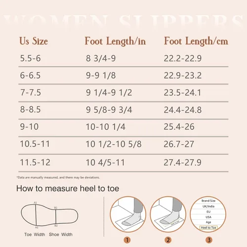 Vista 6 de Litfun Pantuflas mullidas de espuma viscoelástica para mujer, zapatos de invierno para interiores y exteriores