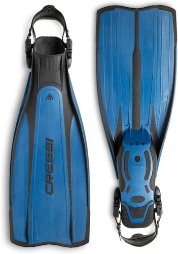 Vista 8 de Cressi Aletas de buceo ligeras y bien equilibradas de talón abierto - Pro Light: Fabricadas en Italia