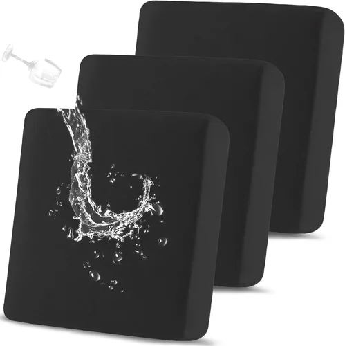 Vista 19 de Fundas de cojín impermeables para sofá, fundas de asiento de sofá, fundas de cojín individuales elásticas para sofá seccional, fundas protectoras