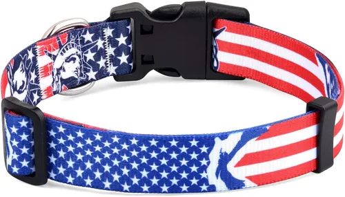 Vista 39 de Collar para Perros para Perros Pequeños y Gatos, Collar Suave y Cómodo para Mascotas para Perros Pequeños, Medianos y Grandes, Patrón Geométrico