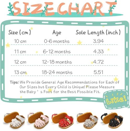 Vista 7 de KIDSUN Baby Girls Boys Sandals Infant Summer Beach Shoes Anti Slip Rubber Sole Outdoor First Walking Crib Shoes