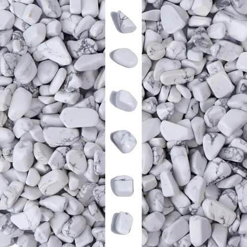 Vista 9 de gemshan Chips de amatista de 2 libras de cristal triturado natural a granel de 0.276 in a 0.354 in, piedra de cristal curativo para acuario, jarrón