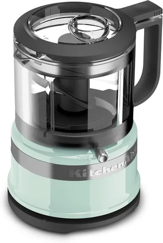 Vista 3 de KitchenAid - Picadora de alimentos de 3,5 tazas KFC3516IC, licuadora de mano con cable de velocidad variable y para hielo, KHBV53