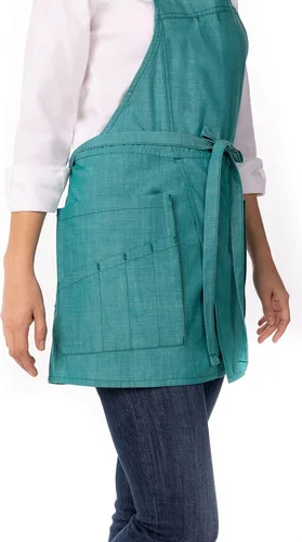 Vista 5 de Chef Works Delantal corto unisex Medford