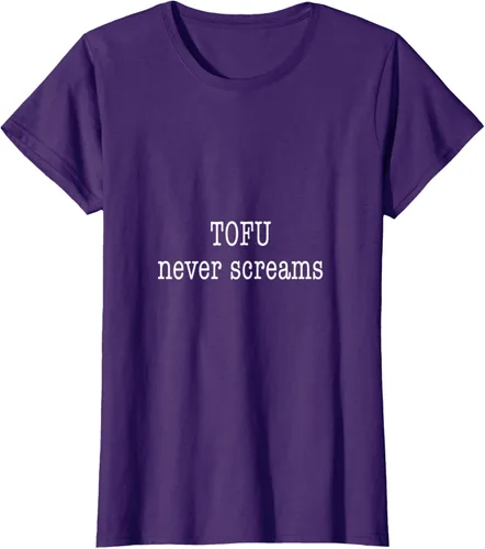 Vista 10 de Tofu Never Screams - Camiseta vegana de bienestar animal