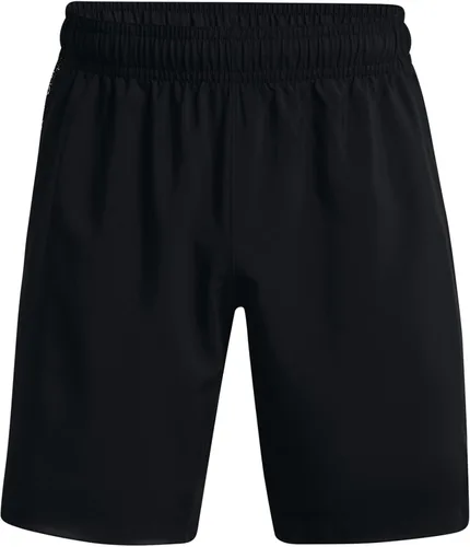 Vista 4 de Under Armour AcademySteel UA Woven Graphic Modern Low Rise Multi-Sport Short Hombre