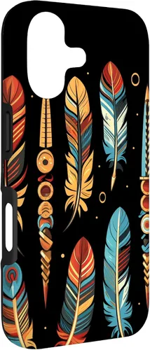 Vista 3 de Colorful Feathers - Funda para iPhone 17