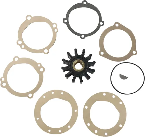 Vista 2 de Kit de reparación de impulsor de bomba de agua de repuesto para Sherwood 10615K-SHW y Johnson 09-702B-1 Volvo Penta 835874 Yanmar 128170-02070