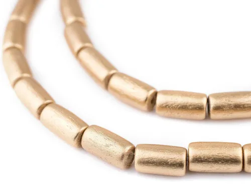 Vista 17 de TheBeadChest - Cuentas de madera natural de tubo azul azul (0.591 x 0.315 in): hilo de cuentas de madera ecológico orgánico para hacer joyas