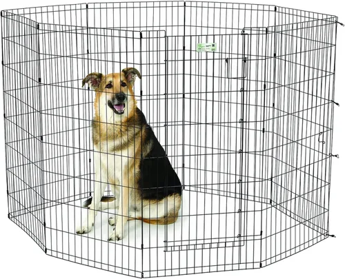 Vista 4 de MidWest Homes for Pets MaxxLock Jaula para ejercicios para mascotas, 24 - pulgadas