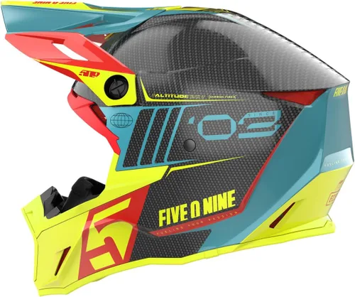 Vista 3 de 509 Altitude 2.0 Casco de fibra de carbono para moto de nieve Ultrabeast