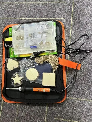 Vista 9 de Ninonly - Kit de combustión de madera, 130 piezas, herramienta para quemar madera