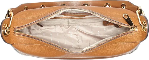 Vista 5 de MICHAEL Michael Kors Bolso de mano de cuero Raven para mujer color marrón talla L Equipaje L