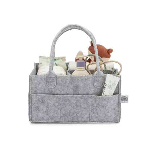Vista 19 de Parker Baby Co.: organizador de pañales para bebé, contenedor para dormitorio de bebé, organizador de automóvil para pañales y toallitas para bebés