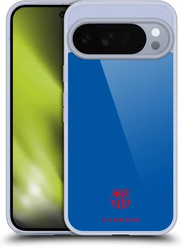 Vista 88 de Head Case Designs Funda de gel con licencia oficial del FC Barcelona Barca Crest Patterns [protección de grado militar] compatible con Google Pixel 3
