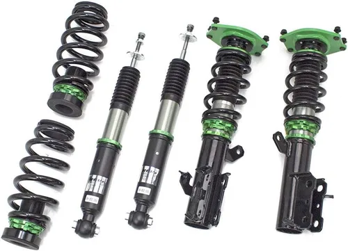 Vista 10 de Rev9 R9-HS2-100 Kit de Bajada de Suspensión en Espiral Hyper-Street II, Amortiguador de Tubo Único con Ajuste de Rebote de 32 Clicks, Ajustable