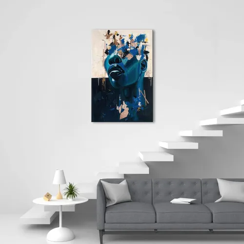 Vista 5 de Arte de pared de mujer negra, pinturas de reina negra para paredes, póster motivacional de niña negra, decoración de pared para pared, lienzo