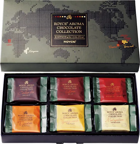 Vista 7 de ROYCE' Aroma Chocolate Collection - Surtido de chocolates con leche, ideal para hornear y postres, sin conservantes artificiales, de Hokkaido Japón