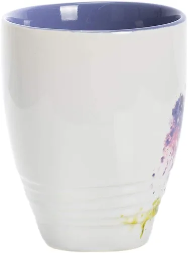 Vista 2 de Dean Crouser colección de taza de porcelana con diseño de acuarelas, Azul