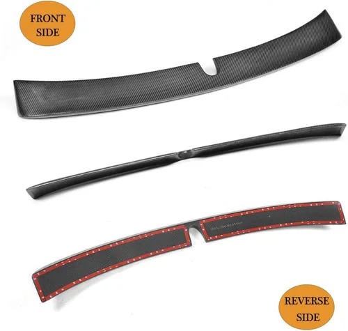 Vista 5 de Alerón trasero compatible con Mercedes Benz Clase E W211 E300 E350 E430 E500 E550 E55 E63 AMG Sedan 2002-2006 Fibra de carbono personalizada CF