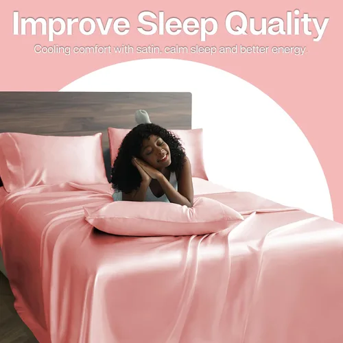 Vista 128 de MR&HM - Funda de almohada de satén