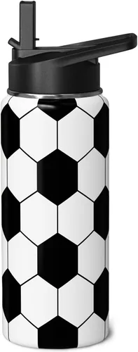 Vista 10 de Botella de Agua de Béisbol 18oz Botellas de Agua Deportivas Aisladas Regalos de Béisbol para Hombres Mujeres Regalo para Entrenador Amantes