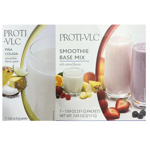 Vista 4 de PROTIFIT - Paquete de sabor a batido alto en proteínas con mezcla base, bajo en calorías, bajo en grasa, bajo en azúcar, bajo en carbohidratos