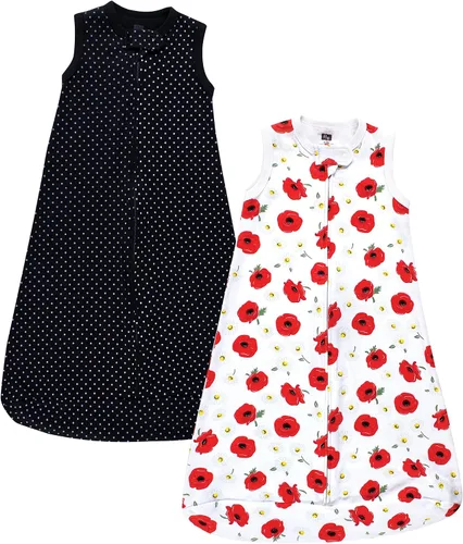 Vista 12 de Hudson Baby Saco de dormir sin mangas unisex de algodón entrelazado para bebé