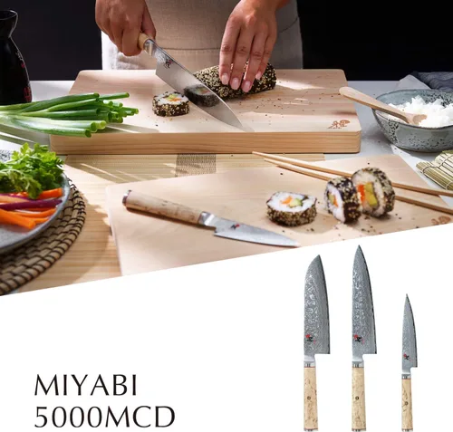 Vista 6 de MIYABI 5000 MCD SANTOKU, Madera (34374-181)