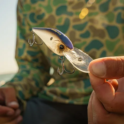 Vista 5 de 6th Sense Crush Deep Diving Crankbait - Señuelo de pesca de alta calidad en aguas profundas con detalles 3D, ganchos de níquel negro afilados