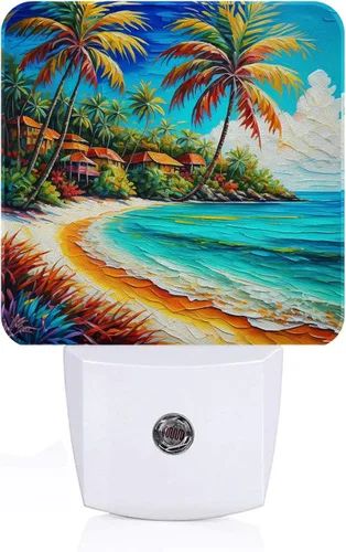 Vista 8 de Luz nocturna de varios hongos, enchufa a la pared con sensores de luz del atardecer al amanecer, luces nocturnas cálidas para dormitorio, baño