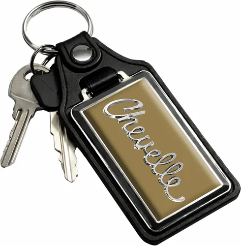 Vista 13 de Brotherhood Car Key Chain for Chevelle - Classic Models Keychain for Men and Women