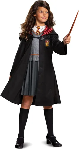 Vista 3 de Harry Potter Hermione Granger - Disfraz clásico para niña